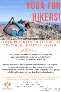 Yoga For Hikers @ Trueself Yoga | Olympia | Washington | United States