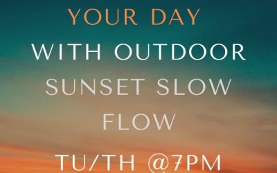 New Class – 7pm Sunset Slow Flow!