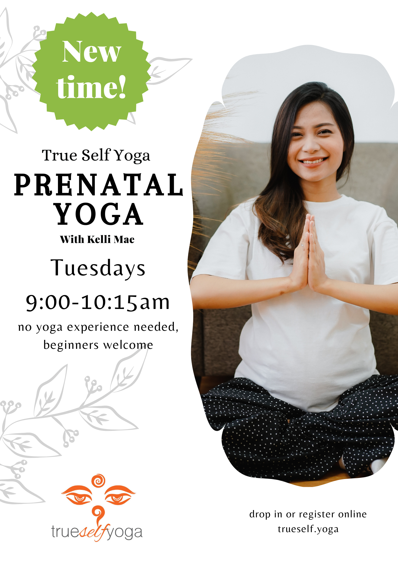 yoga class social media template (Poster)