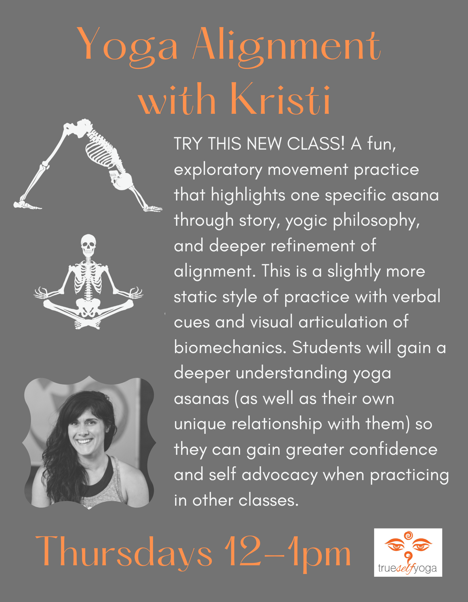 NEW CLASS! Yoga Alignment - True Self Yoga